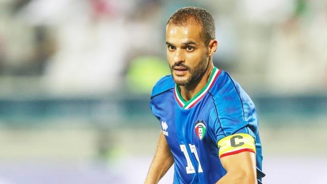 穆塔瓦代表科威特出场180场 距离世界纪录仅差4场